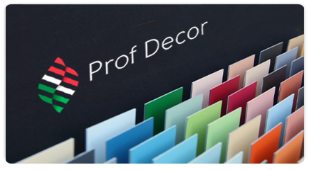 Выбрать цвет из каталога Prof Decor