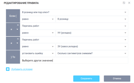 Произвольные ошибки валидации