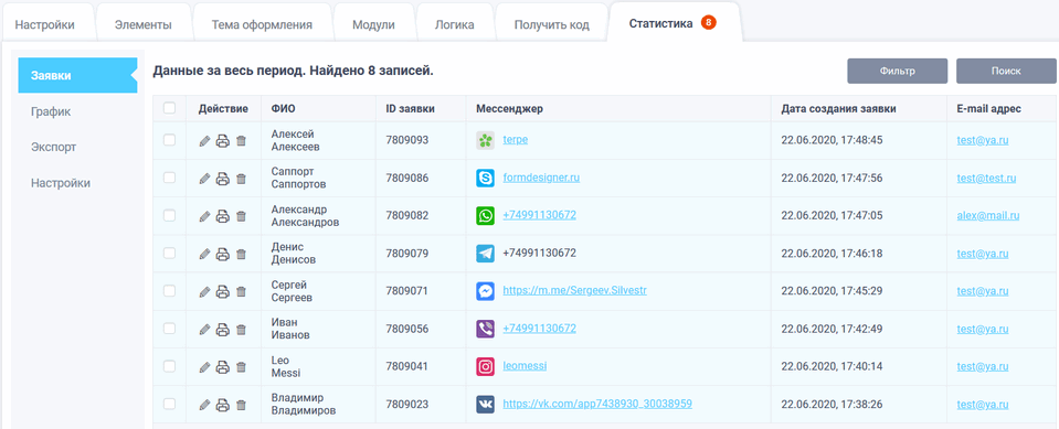 Мессенджер 7