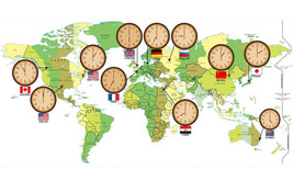 Часовой пояс при выборе даты в календаре