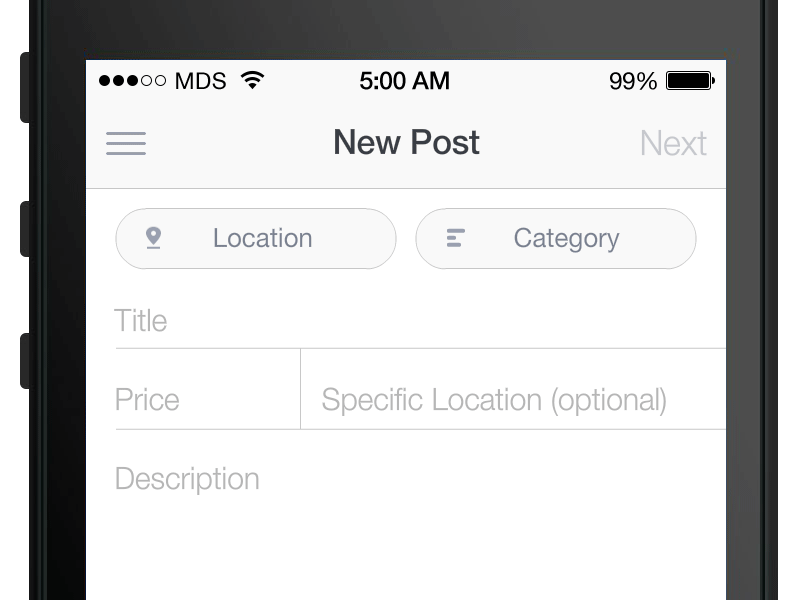 плавающая метка