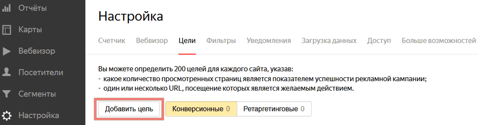 Яндекс метрика 4