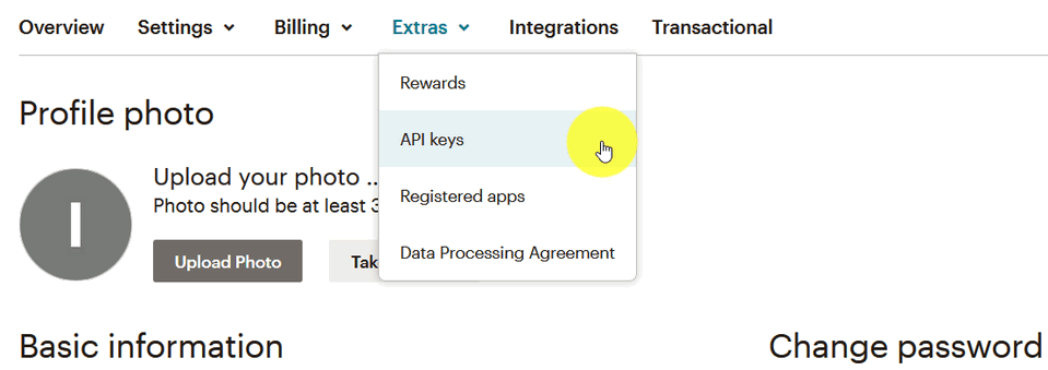 Модуль Интеграции MailChimp 5