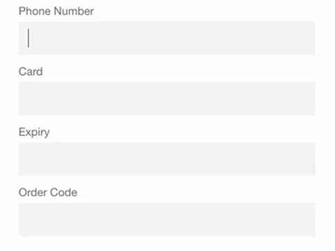 Маски ввода в web формах